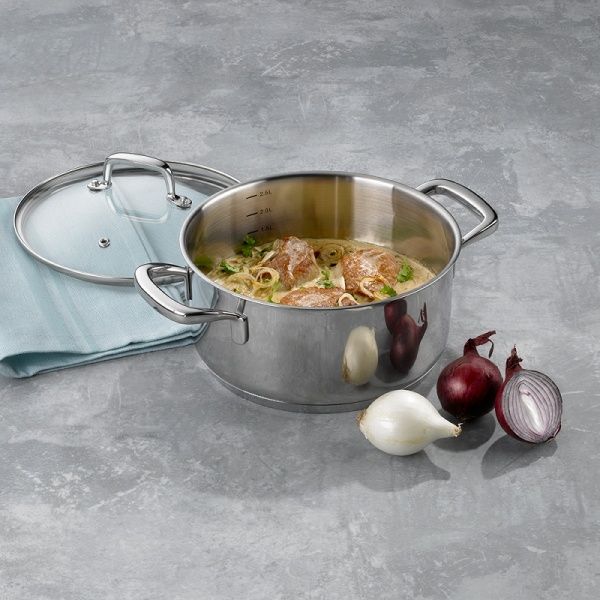 Кастрюля с крышкой Flavoria 2,4 л 20 см (10172) Kela