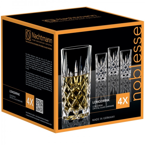 Набор стаканов высоких Noblesse 375 мл 4 шт. Nachtmann 