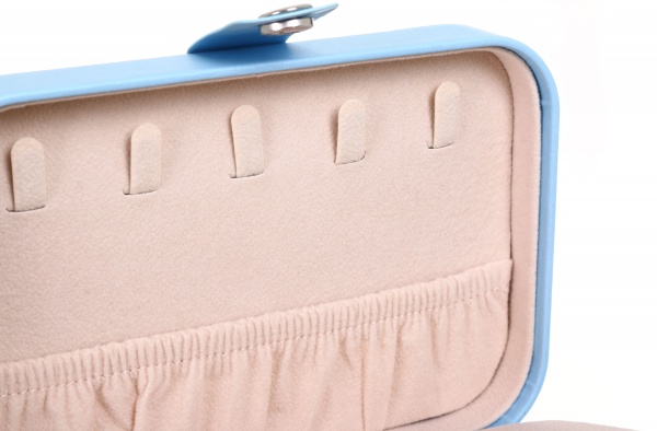 Скринька для прикрас блакитний 16х11,5х5 см CX1383 Flatty