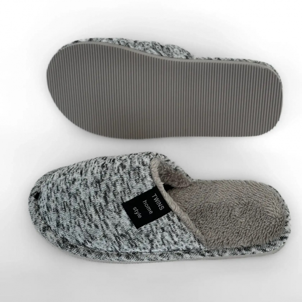 Тапки домашние Twins HS-OZ melange р.40/41 белый