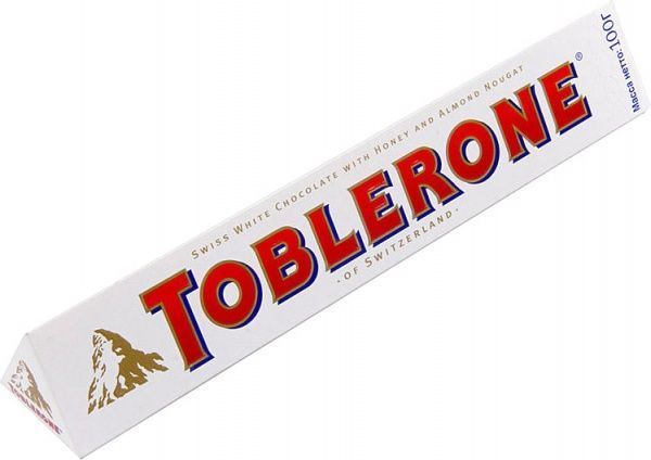 Шоколад TOBLERONE белый 100 г 