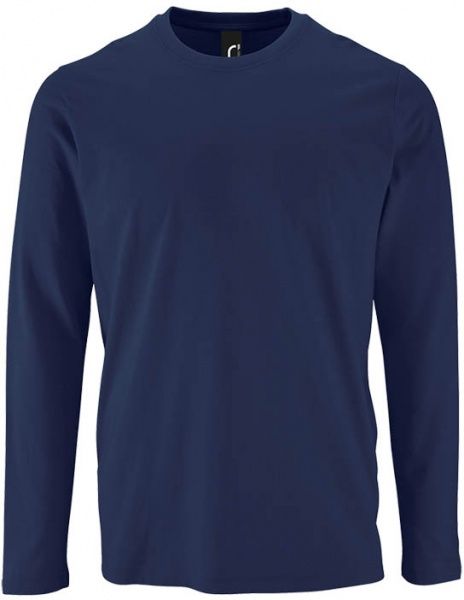 Футболка Sol's Imperial LSL Men р. XXL кобальт