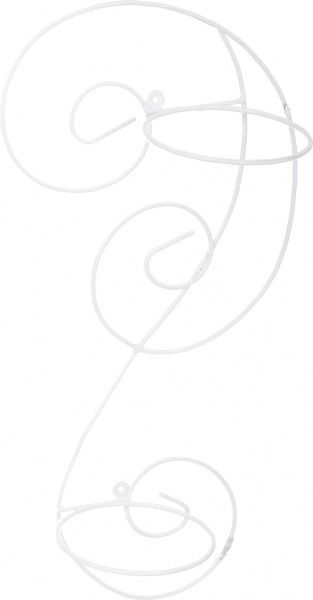 Підставка для квітів Дабл 45 см білий 