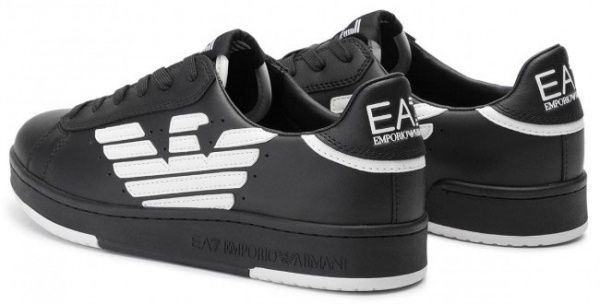 Кросівки EA7 LEATHER_SNEAKER X8X043-XK075-A120 р.US 6 чорний