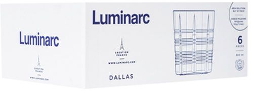 Набор стаканов Даллас 300 мл 6 шт. Luminarc 