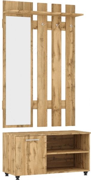 Прихожая Пехотин Рандеву 900х1925х380 дуб тахо 