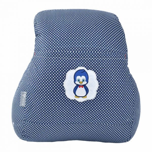 Подушка для годування Mini 30х28х30 см темно-синя IDEIA