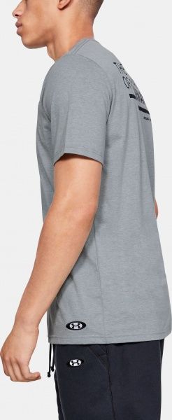 Футболка Under Armour UA ORIGINATORS OF PERFORMANCE SS 1346680-035 L сірий