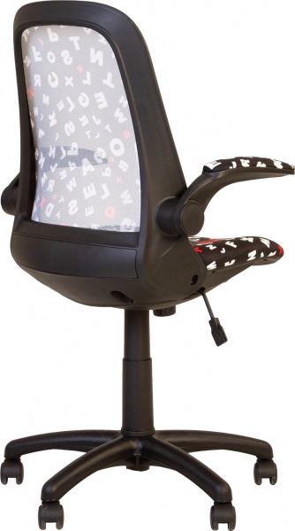 Кресло детское Nowy Styl GLORY GTP BLACK KIDS TILT PL62 (CH) OD-07/SPR-10 черный/с буквами 