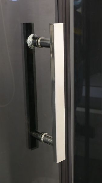 Душовий бокс EGO WAVE BLACK 900х900х2150 мм