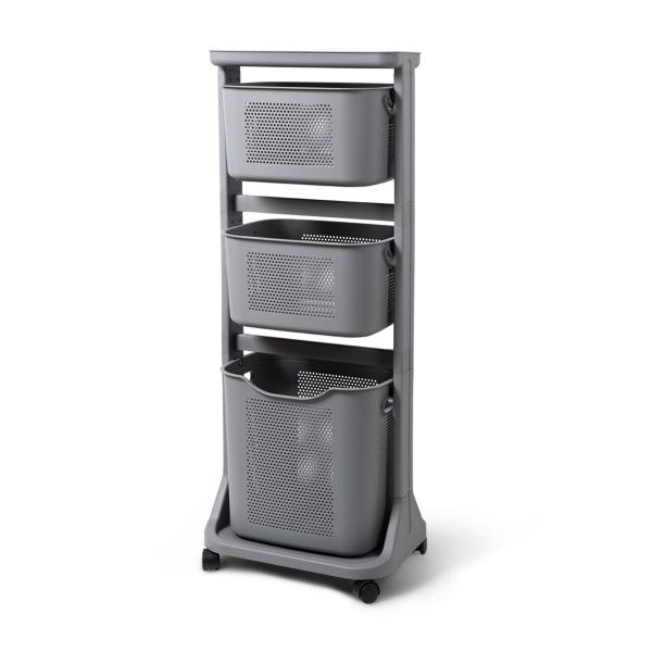 Етажерка MVM 1150х435х335 мм сірий (FH-21 GRAY)