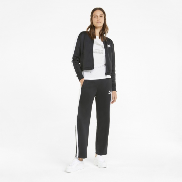Джемпер Puma T7 Crop Track Jacket PT 53351901 р. XS черный