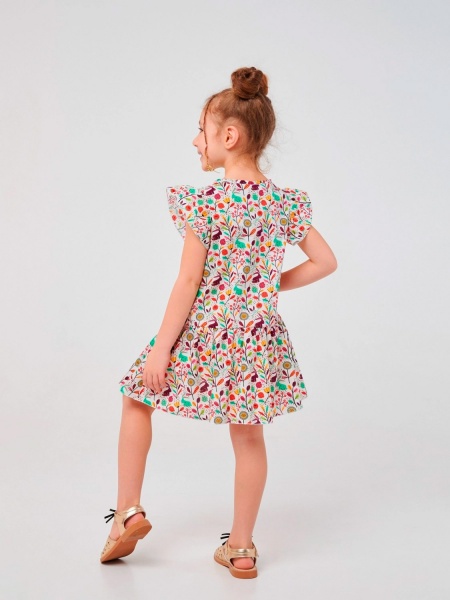 Платье Smil Луг 120350 р.92 с рисунком 