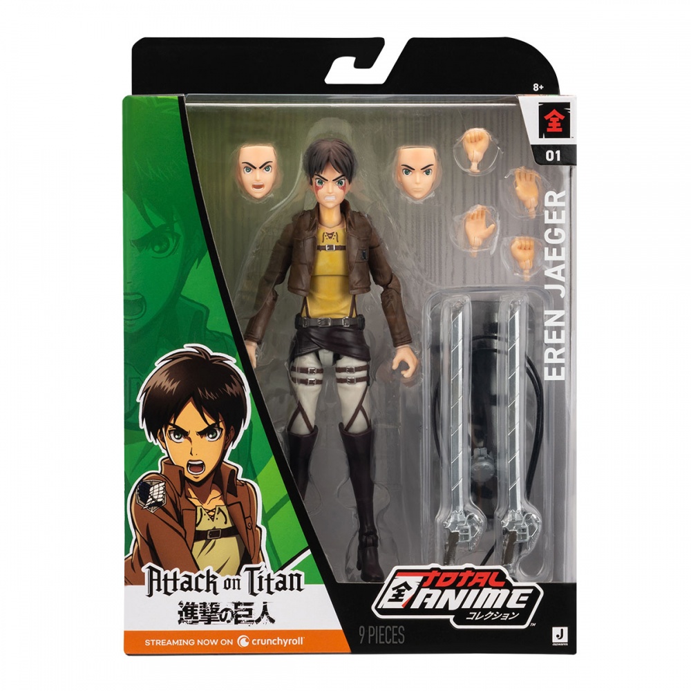 Игровая фигурка Total Anime W1 - Эрен (с аксессуарами) KAZ0006-W1