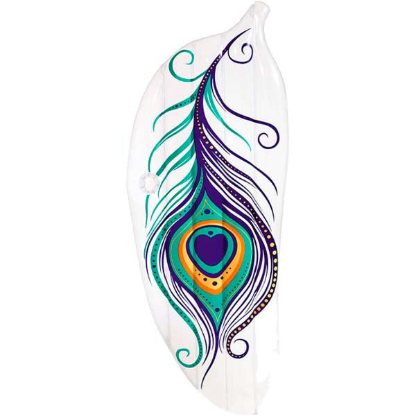 Матрас надувной Перо павлина 43188