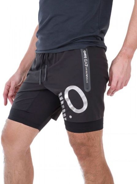 Шорты EA7 JERSEY_BERMUDA 3GPS63-PNQ5Z-1200 р. M черный