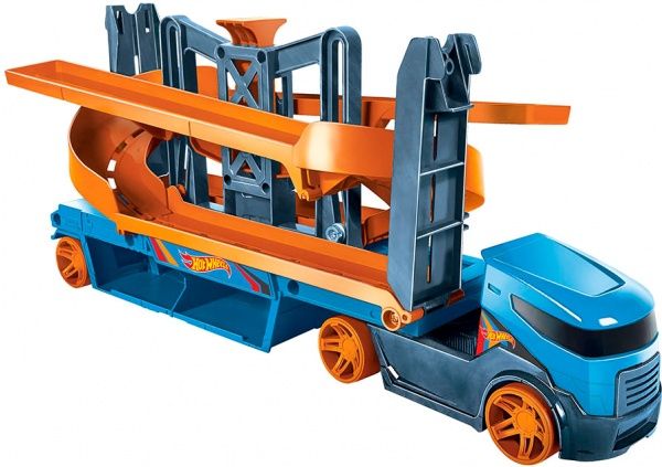 Вантажівка-транспортер Hot Wheels Крутий спуск GNM62