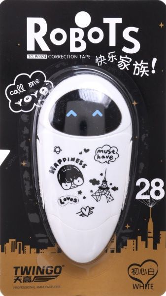 Корректор ленточный Robots белый
