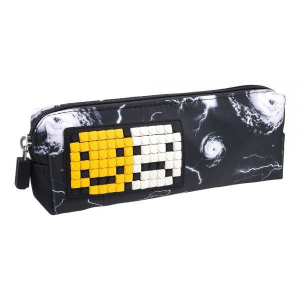 Пенал шкільний Influencers Pencil Case Hurricane U21-003-B Upixel чорний