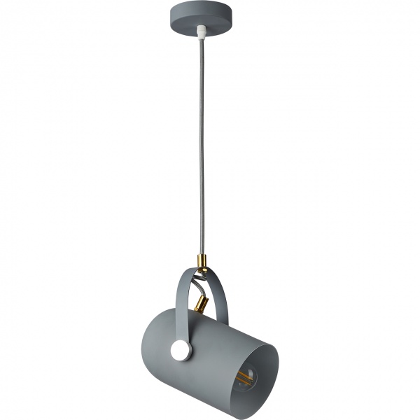 Підвіс Hopfen LOFT HALTBAR PD 1x40 Вт Е27 сірий 