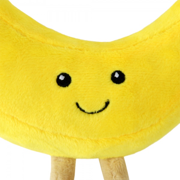 Мягкая игрушка WP Merchandise Банан 15 см желтый FWPPSBANANA23YL00