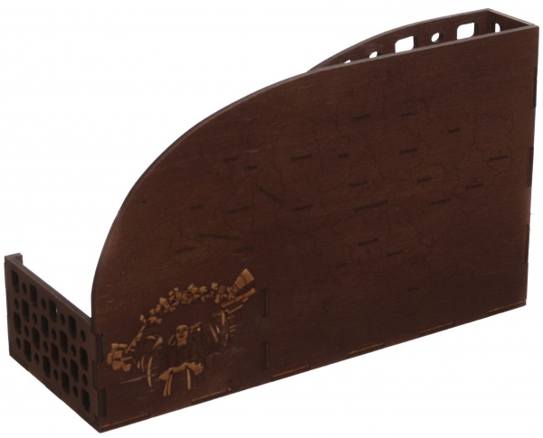 Органайзер настольный Моя страна 27,2x16,4x10,2 см с подставкой для телефона тис Nice goods