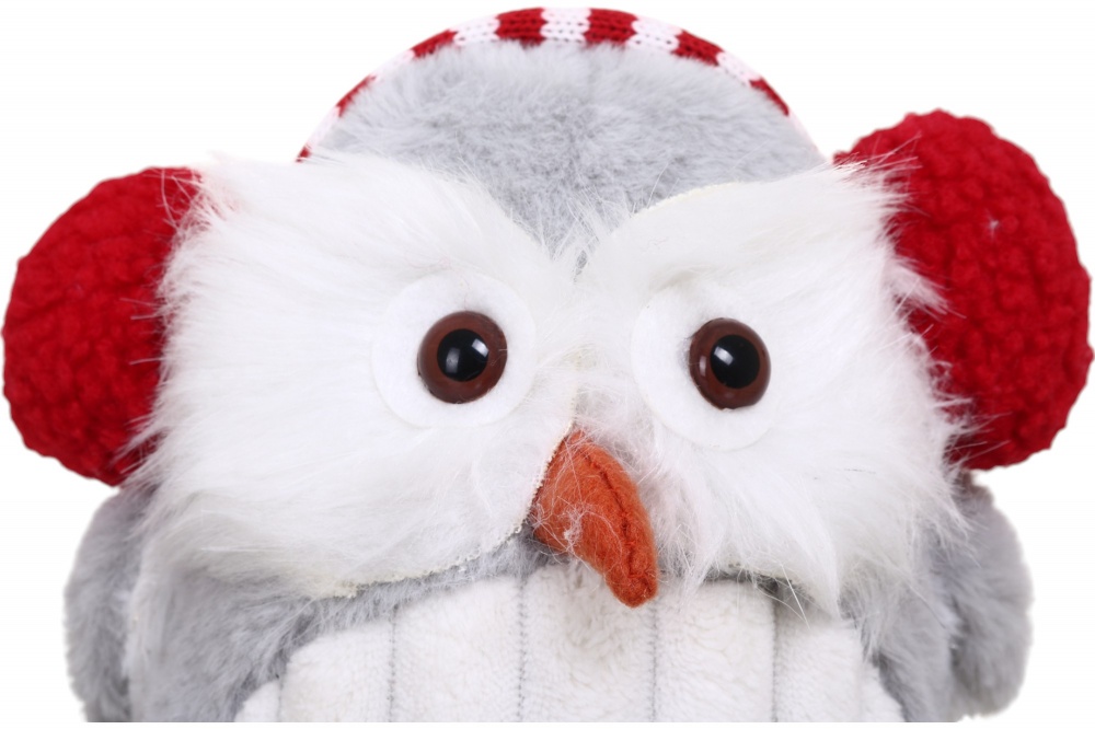 Декорация новогодняя Сова в ассортименте LF2341036AB 17 см