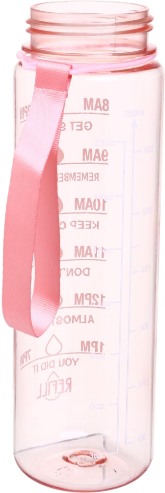 Пляшка для води Maxmark Motivation 750 мл рожева