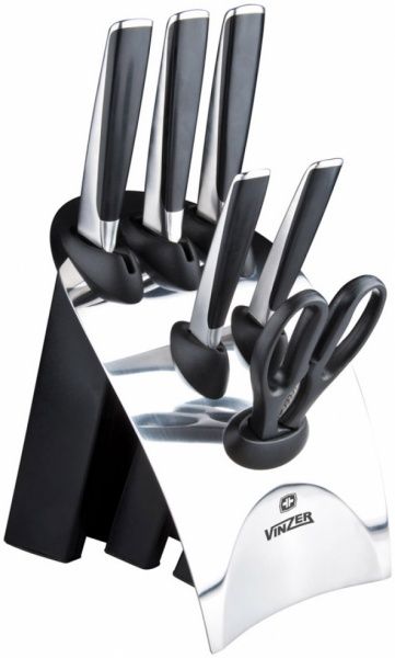 Набір ножів на підставці Cascade 7 предметів 89133 Vinzer