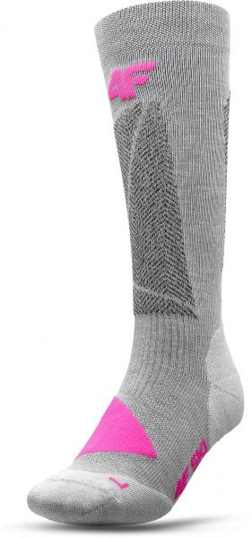 Шкарпетки 4F H4Z20-SODN004-27M сірий р.35-38