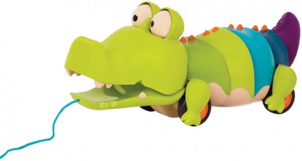 Іграшка-каталка Battat Крокодил Клац-Клаус BX1674Z
