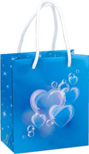 Пакет подарунковий паперовий Doha вертикальний 15×13×7 см