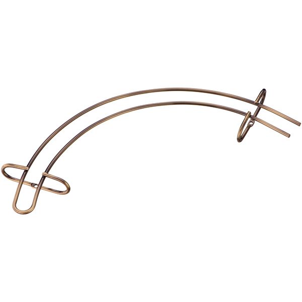 Тримач бокалів Lemax mx-051 ВА дугоподібний 380 мм антична бронза