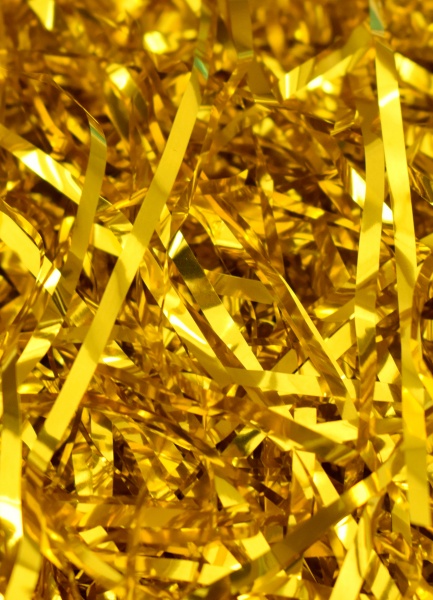 Наполнитель ПЭТ золотой 00172