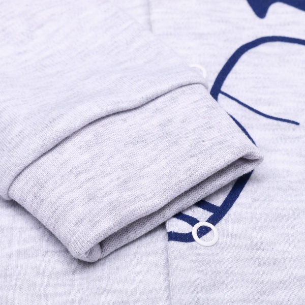 Комбинезон унисекс Фламинго р.80 меланж 647-001 