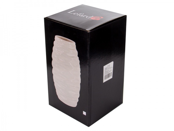 Ваза для цветов 940-266 30 см розовая 