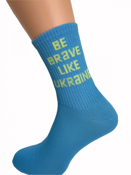 Шкарпетки чоловічі Cool Socks Be Brave 17871 р. 43-46 блакитний 1 пар 