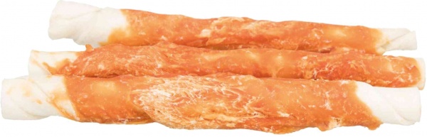 Лакомство Trixie палочка для чистки зубов Denta Fun натуральная кожа 17 см 140 г 3 шт 31327