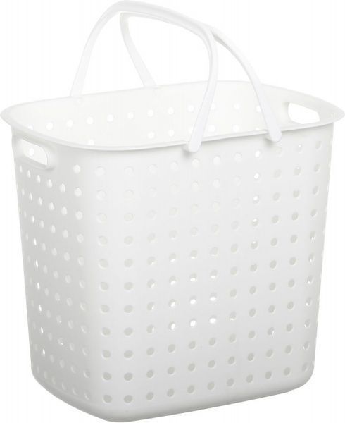 Кошик для білизни Handy Home двохярусна на колесах 430х320х715 мм