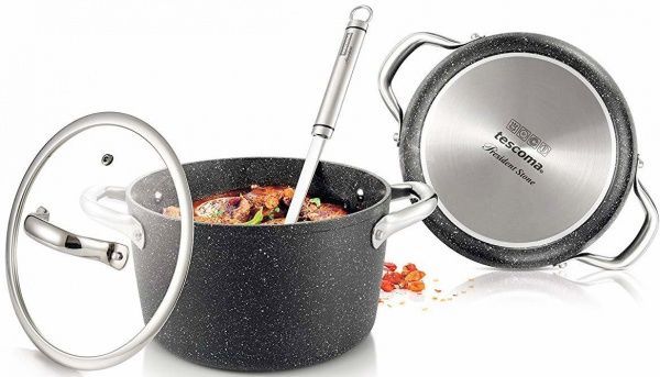 Кастрюля с крышкой PRESIDENT Stone 3,0 л 780323 Tescoma