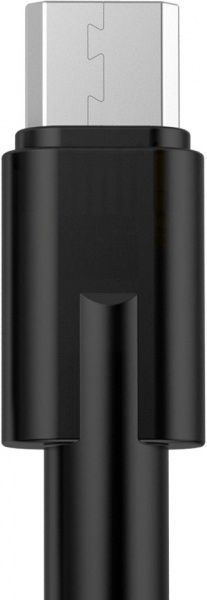 Кабель Nomi USB – microUSB 1 м чорний (480528) dcpq 10m 