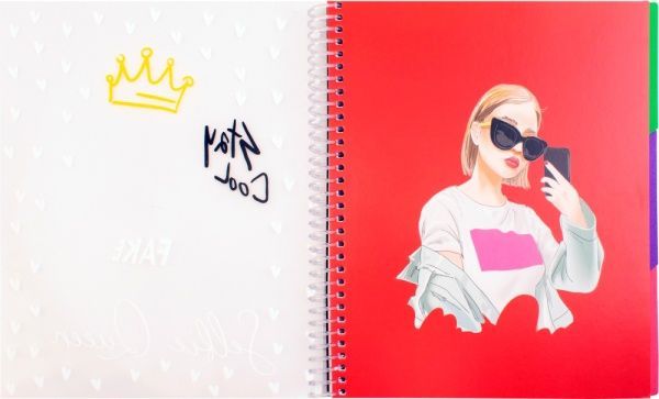Блокнот Selfie: Queen B5 120 листов O20850-01 Optima