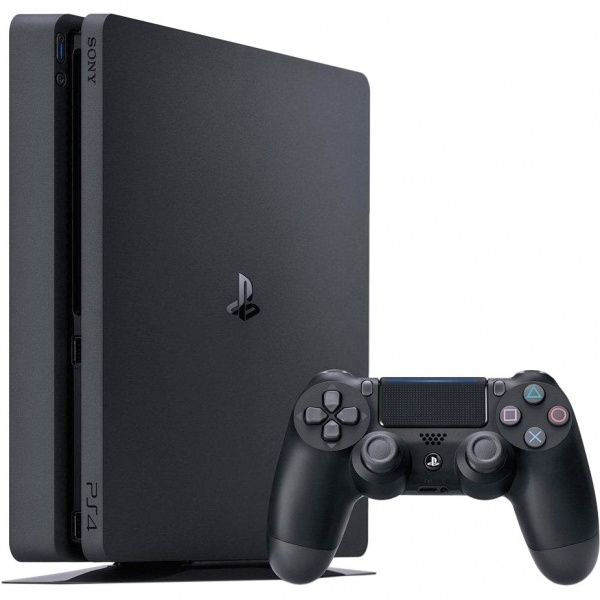 Ігрова консоль Sony PlayStation 4 Slim 1ТВ в комплекті з 3 іграми і підпискою PS Plus