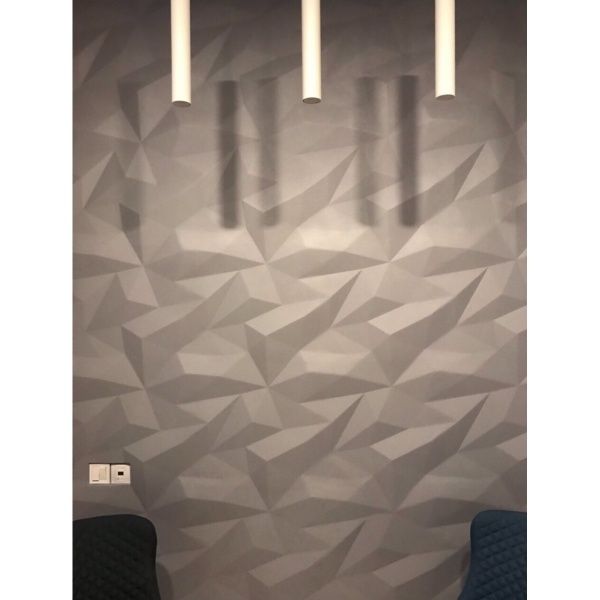 Плитка гипсовая 3D-панель Gipster Кристаллы 0,25 кв.м