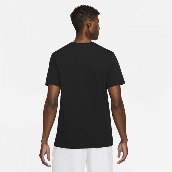 Футболка Nike M NK MASH SWOOSH SS TEE DD0767-010 L чорний