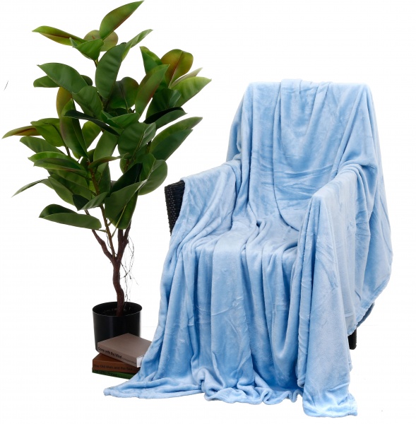 Плед Сапфир 220x200 см синий La Nuit 