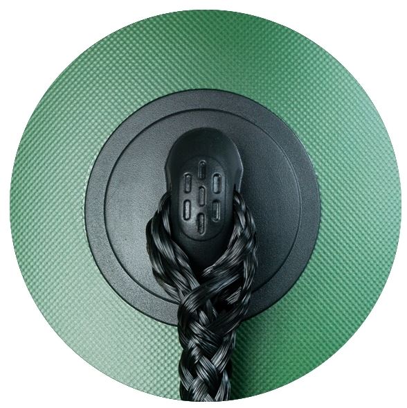 Човен надувний Ладья зі слань-килимом ЛТ-220ДЕС зелений