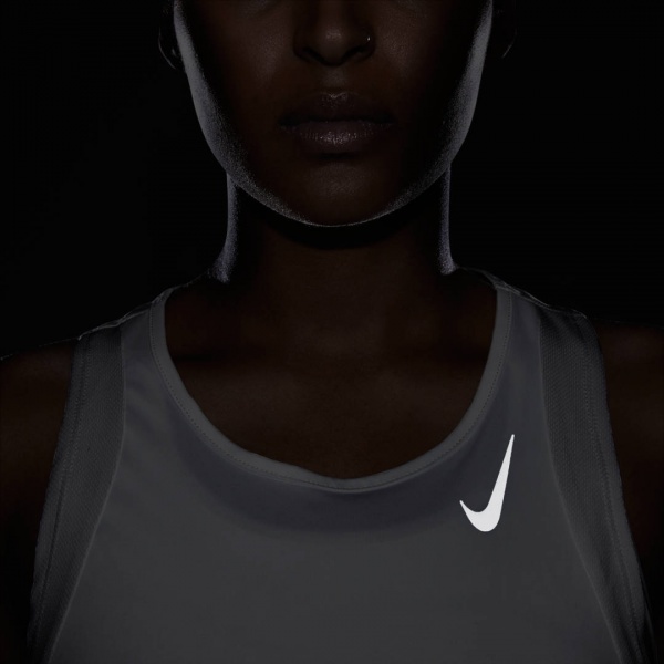Майка Nike W NK DF RACE SINGLET DD5940-100 р.XL білий
