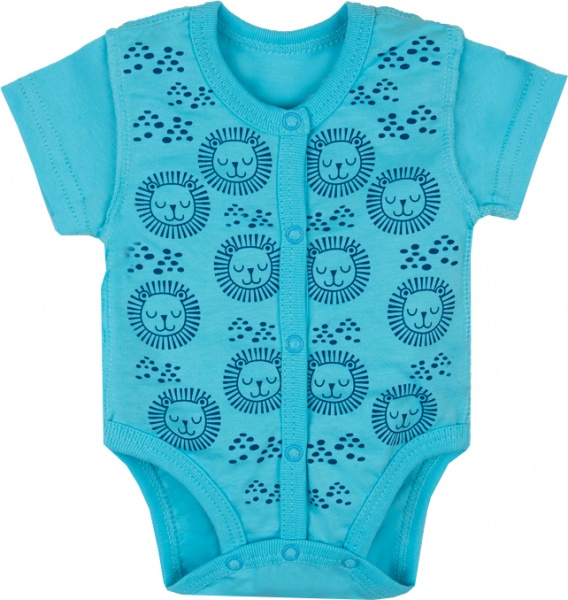 Боди для мальчика GABBI BD-22-1 р.56 бирюзовый 13109 