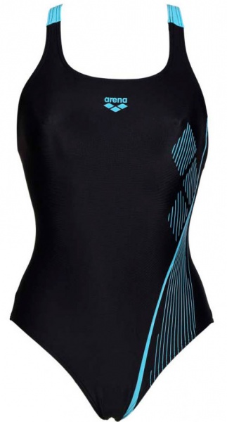 Купальник Arena SWIMSUIT SWIM PRO BACK 005130-580 р.42 черный